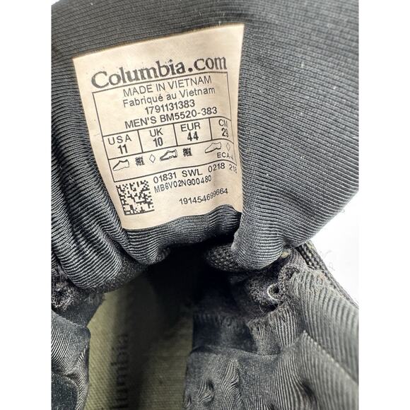 COLOMBIA Hiking Terrebonne II Sport Mid Omni-Tech BM5520-383 US Men’s Size 11 - Picture 6 of 7